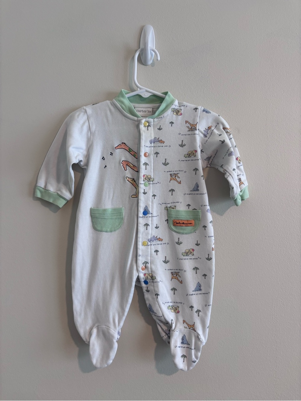 Vintage Carter’s John Lennon Imagine Pajamas